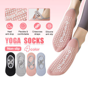 Anti-Slip Good Quality Yoga Socks Practice Dancing Zumba Exercise Non-skid Stocking Silicone BaseSock Stokin Barefoot Workout