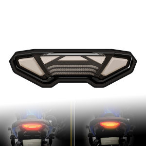 E24 Motorcycle LED Tail Lights with Turn Signal for Yamaha Tracer 900 GT 17-20 Tracer 9 GT 2021-2023 LED Taillight Brake Light