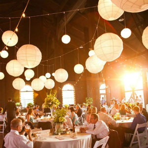 1PC 10-40cm Gold Silver White China Paper Lantern Festival Supplies Birthday Wedding Party Decor Gift Craft DIY Lampion Lantern
