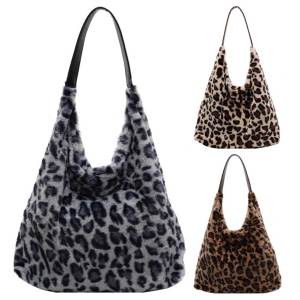 MOJOYCE Trendy Womens Cross Body Bag with Leopard Print and Spacious Interior for Outdoor Adventures