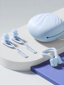 YOTTOY | Waterproof Earplugs and Nose Clip Set Anti-slip In-ear