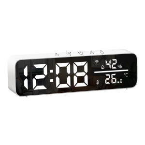 SZ-01T Clock Temperature and Humidity Alarm Clock Home Supplies Home Decorations Clocks WiFi Temperature Humidity Sensor