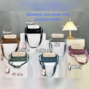 Tas Selempang Wanita Sighmon Kanvas SGH6614-134 3ruang