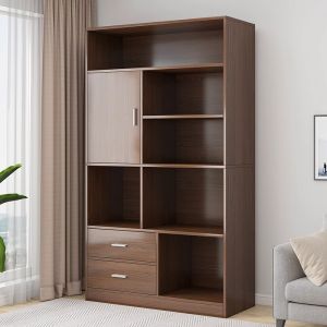 OYIla | Storage and Display Bookcase with Door Dustproof