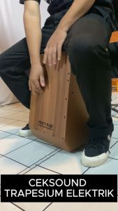 cajon akustik elektrik kahon duduk trapesium kajon murah drum box