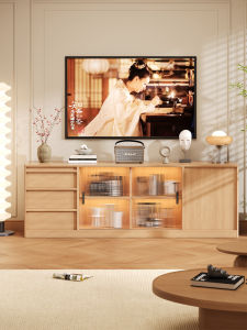 Modern Minimalist Space-saving Combo Storage TV Cabinet