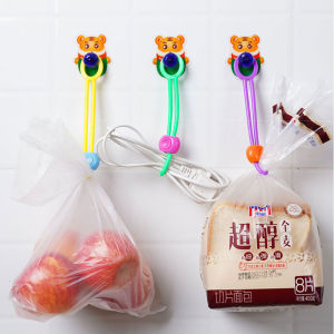 YESPERY 1/3PCS Sealing Clip Food Preservation Bag Seal Rope Snack Fresh Food Storage Seal Bag Clips Kitchen Storage Tool