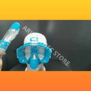 COD Kacamata Selam Scuba Full Face Anti Kabut Anti Embun Diving Snorkeling Goggles Set L/XL QW-01