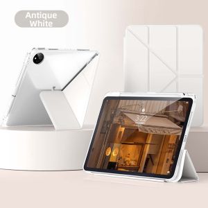 MENGMU | Multi-Angle Support With Pen Slot Anti-Bend Clear Acrylic Pad Case