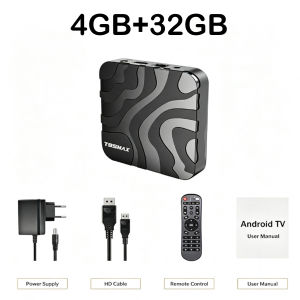 Smart TV Box 8GB+256GB Android 16 Allwinner H618 Google Assistant 8K Video Bluetooth6.0 WiFi6 Media Player Very Fast Set Top Box
