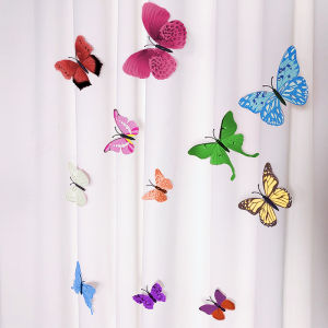 Ghim Cài Rèm Cửa Sổ Trẻ Em Bướm Nhỏ Rèm Voan Trắng Màu Trơn Rèm Cửa Đồ Treo Trang Trí Điểm Xuyết Phụ Kiện Trang Sức Hoạt Hình Vá Lỗ