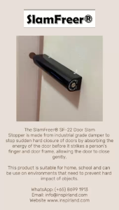 SlamFreer® SF-22 Door Slam Stopper