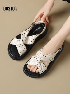 DUSTO | Leisure Dots Pattern Sandals Thick Soft Bottom