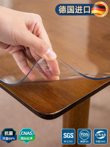 Transparent Tablecloth Washless Waterproof Oil-resistant Soft Glass Table Pad Tea Table Cloth Table Protection Pad Dining Table Mat