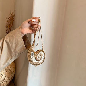 Fashionable Mini Crossbody Bag Womens Single Shoulder Chain Underarm Bag 2024 New Design Korean Style Soft PU Leather