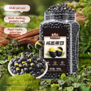 Three Squirrels | Đậu Đen Rang Muối 560g