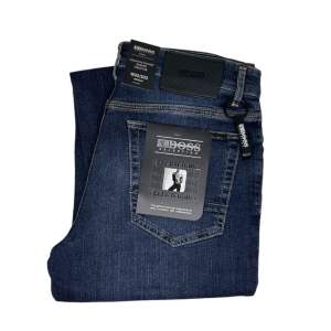 Celana Jeans Stretch Pria SELECTION BOSS Warna ENZYME DARK - STANDAR FIT #JinsPriaKualitasTinggi #celanaboss