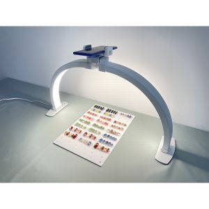 Đèn vòm gấp gọn nối mi làm nail tiện lợi  gập đôi được có chế độ chỉnh đèn dễ dàng mang đi tiện lợi