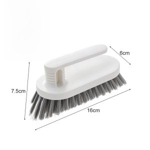 Triangle Gap Brush Toilet Hard Bristle Cleaning Brush No Dead Angles Bathroom Wall Corner Gap Floor Brush Household Cleaning Tools