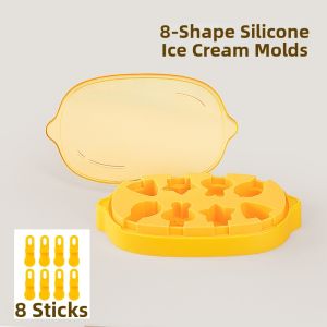 LUTUMEI | Food Grade Silicone Ice Cream Popsicle Mold