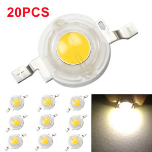 20 pcs High Power LED Chip Lamp Bulb 2.1V-3.6V 110-120LM Bead Line Emitter Diode SMD IC LED Lamp DIY Led Light Home Decoration