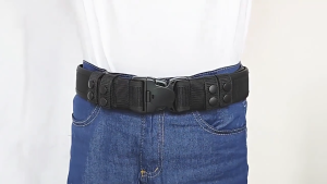 เข็มขัดไนลอนสองชั้นหลายฟังก์ชัน belt เข็มขัดทหาร ปรับความยาวได้ ล็อค 4 อัน อัพเกรดวัสดุ 🚚 🇹🇭พร้อมส่งจาก กทม