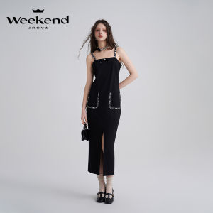 Jorya Weekend Summer New Butterfly Knot Sequin Long Strapless Dress Halter Neckline H Silhouette Brand Jorya Weekend EJWEBF32