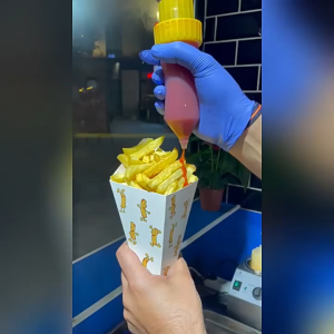 3.5L Sauce Bottle Hanging Sauce Machine Squeeze Bottle Hanging Sauce Machine Sauce Distribution