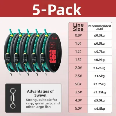 BAIXITANG | Pre-bound Crucian Carp Fishing Line Kit