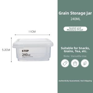 BANGJIAYI | Food-grade Transparent Measuring Marked Storage Box