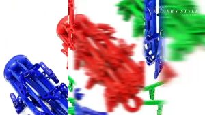 3Layer Umbrella Hanger With 27pcs Clips Octopus hanger with clip