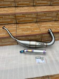 Knalpot Racing Ninja 150 RR R SS Win Speed Original Perut Stanlis Press Cobra Medium dan Standar