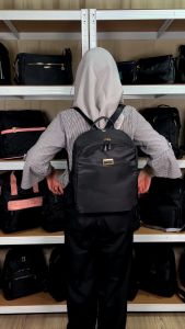 Peonia PNA TANIA Water Resistant Ransel  Tas Wanita Punggung  Kantor Kerja Sekolah Kuliah Outdoor Trendy Fashion Style Travel Casual Backpack Anak Remaja Perempuan Selempang Cewek Bag