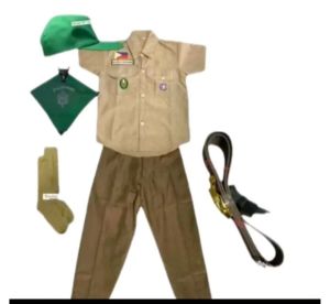 BSP Boy Scout Polo 7-in-1 Type A Uniform Set for Boys Cotton Repellent Fabric Hat Scarf Carabao Polo Belt Pants Socks Kids Fashion Kids Clothing Boys Clothing Uniforms