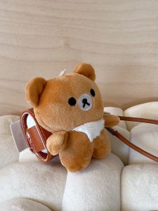 Creative Cute Bear Backpack Airpods4 Protective Case Suitable for Apple Airpodspro2 Wireless Bluetooth Earphone Protective Shell Anti-fall