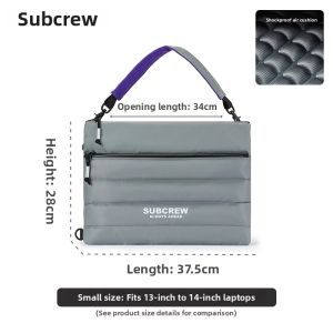 Subcrew | Commuter 14 Inch Laptop Bag Cushioned Crossbody Shoulder Tote