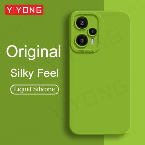 For PocoF5 Case YIYONG Square Liquid Silicone Soft Cover For Xiaomi Poco F5 F6 F8 Pro F3 F4 F7 Ultra Xiomi Mi PocoF6 5G Cases