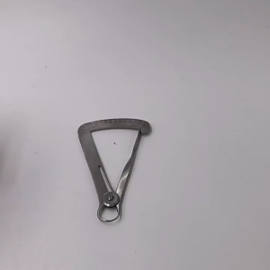 Stainless steel inner diameter caliper diamond jewelry measuring tool High precision thickness gauge Precision Stainless Steel Caliper with Measuring Tool Stainless Steel Inside Calipers Degree Gauge Precision Diamonds Jewelry Mmeasuring Tool 0-10mm