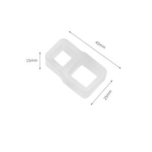 Transparent Doorstop Door Handle Wall Protection Door Handle Buffer Furniture Protection Pad Crash Pad Shockproof Ring Stopper