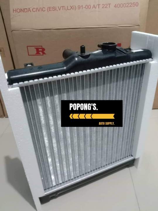 thumbnail image 2 of Radiator For 1988-1991 Honda Civic 4-Door 1.5L 1.6L - ECCPP Aluminum Replacement 2 of 6