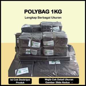 POLIBAG POLYBAG POT 50 X 50 CM  isi 1 KG//COD//MANGGARMAS