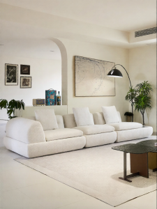 PURPLE LEAF | Luxury Detachable Living Room Sofa Moon Design