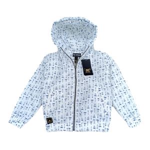 jaket anak parasut hoodie motif