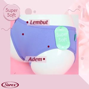 (Isi 6 Pcs) Sorex Celana Dalam Wanita CD 1239 / CD Wanita Orisinil Sorex Super Soft