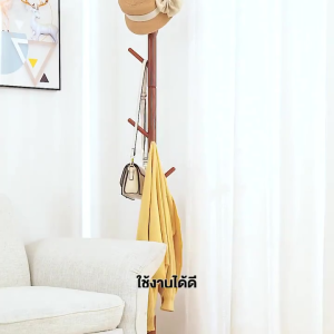 ราวเเขวนเสื้อผ้า ราวแขวนเสื้อเข้ามุม ไม้แขวนเสื้อแนวตั้ง ราวแขวนกระเป๋าแบบหรูหรา สามารถแขวน กระเป๋า ร่มได้ หมวก เสื้อผ้า