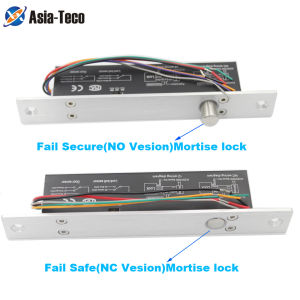 Electric Lock Magnetic Output with Time delay DC 12V Fail Safe fail Secure Bolt Mortise NC/NO Electronic Door Lock