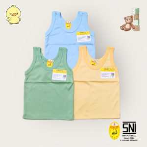 3 Pcs Singlet Bayi Newborn Premium Tebal kaos dalam bayi SNI Singlet Baby Termurah Singlet Bayi Chippy Kaos Kutang Bayi Persiapan Bayi lahir