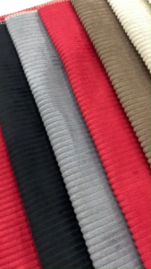 Rikatex Premium Wide Rib Upholstery Fabric – Soft Durable Textured Fabric for Sofas Chairs Cushions Headboards & Furniture