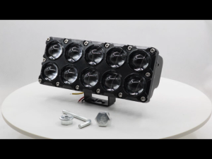 New 80wLED super bright mini driving spotlight SQL10 12v-48v Laser LED spotlight D2 D3 white yellow