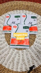 Kaos Dalam Pria Argun Bundle 3 & 6 Pcs Singlet Pria Argun Kaos Singlet Argun Kaos Dalam Singlet Argun Pakaian Dalam Pria